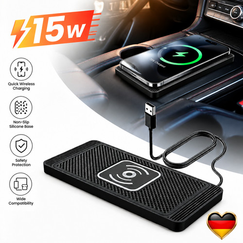 15w auto wireless charger - 15w,