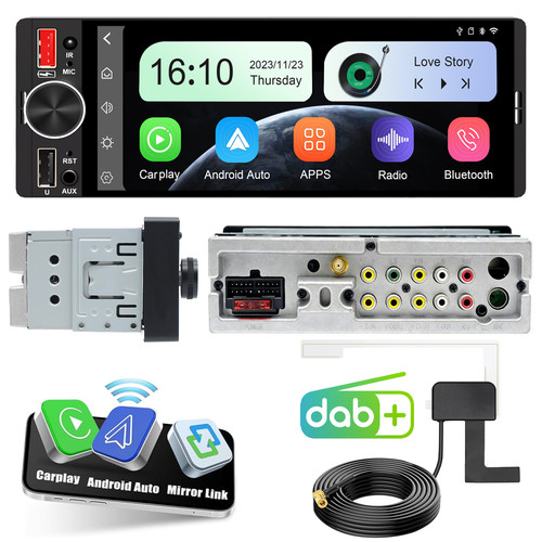 8gb 1din android auto - 8gb,