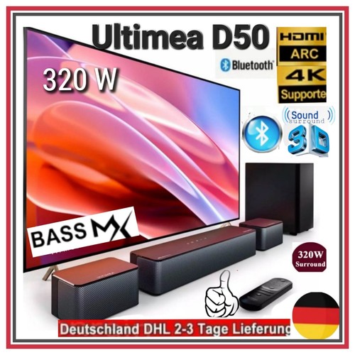 Ultimea poseidon d50 soundbar - poseidon,